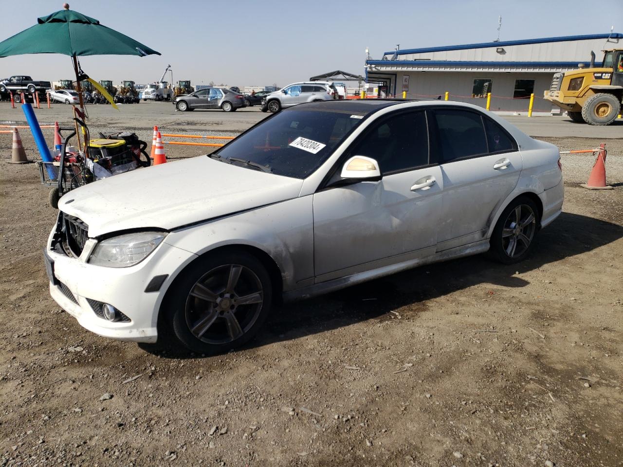 2008 Mercedes-Benz C-klasse VIN WDDGF54X18F050373