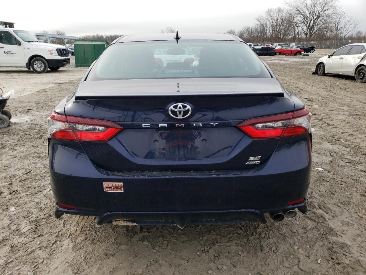 2022 Toyota Camry VIN 4T1T11BK9NU060367 Copart auction photo, front end / minor dent/scratches damage thumbnail 6