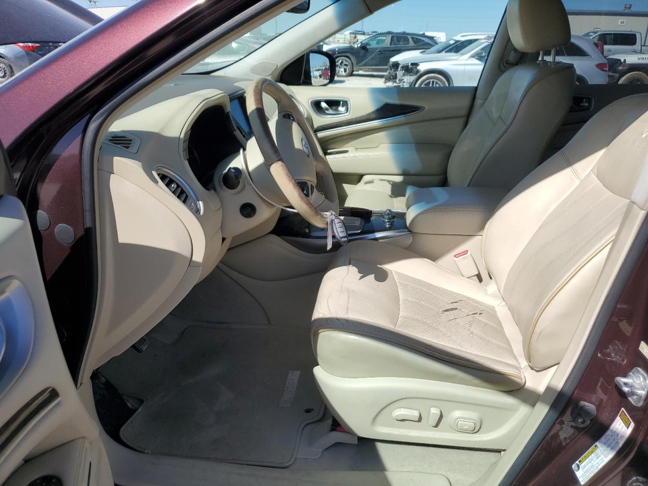 2013 Infiniti JX VIN 5N1AL0MN4DC317393 Copart auction photo, front end damage thumbnail 7