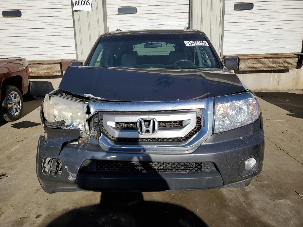 2011 Honda Pilot VIN 5FNYF4H49BB025256 Copart auction photo, front end damage thumbnail 5