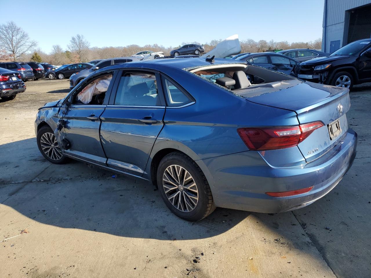 2021 Volkswagen Jetta VIN 3VWC57BU6MM045676 Copart auction photo, all over damage thumbnail 2