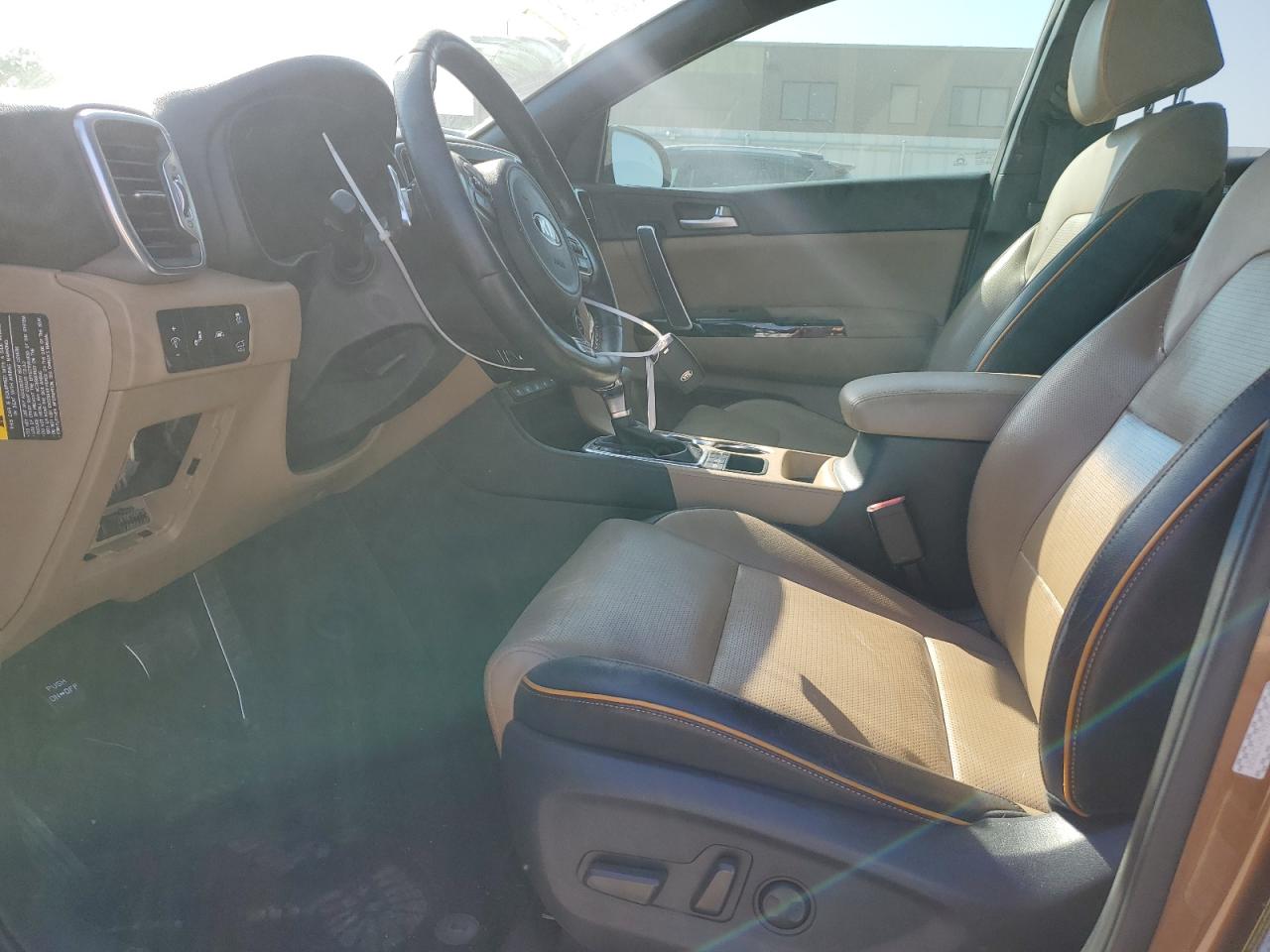 2017 KIA Sportage VIN KNDPR3A67H7129509 Copart auction photo, rear end damage thumbnail 7