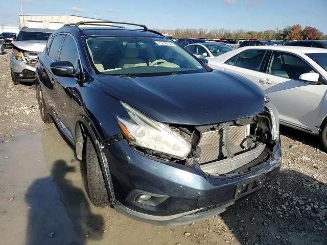 2015 Nissan Murano VIN 5N1AZ2MG5FN244974 Copart auction photo, front end damage thumbnail 11