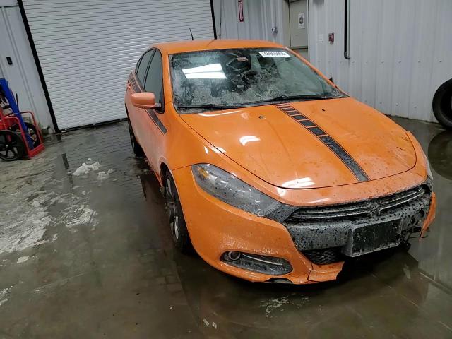 2013 Dodge Dart VIN 1C3CDFBA0DD345994 Copart auction photo, front end / side damage thumbnail 10