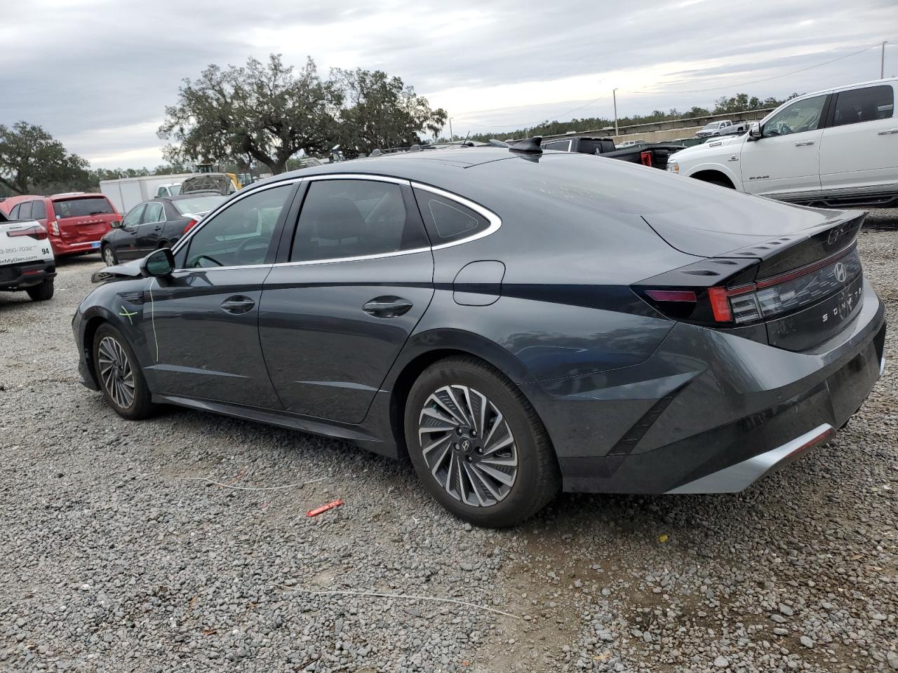 2024 Hyundai Sonata VIN KMHL54JJ7RA099643 Copart auction photo, front end damage thumbnail 2