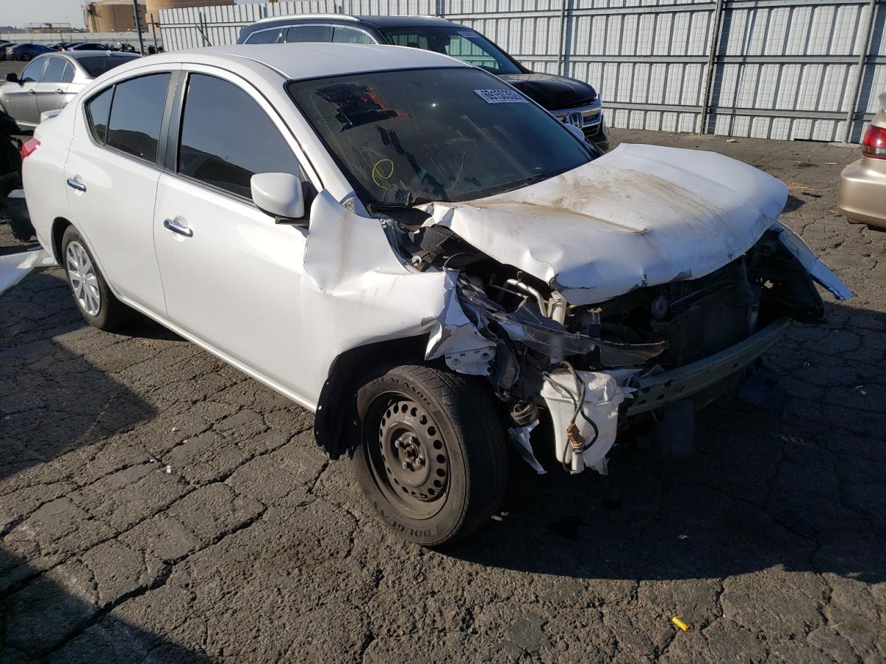 2017 Nissan Versa VIN 3N1CN7AP1HL846805 Copart auction photo, front end damage thumbnail 4