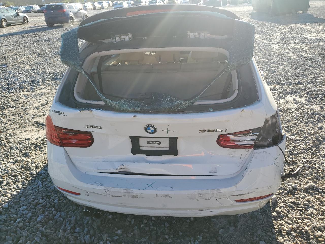 2015 BMW 3er VIN WBA3G7C52FK296609 Copart auction photo, rear end damage thumbnail 6