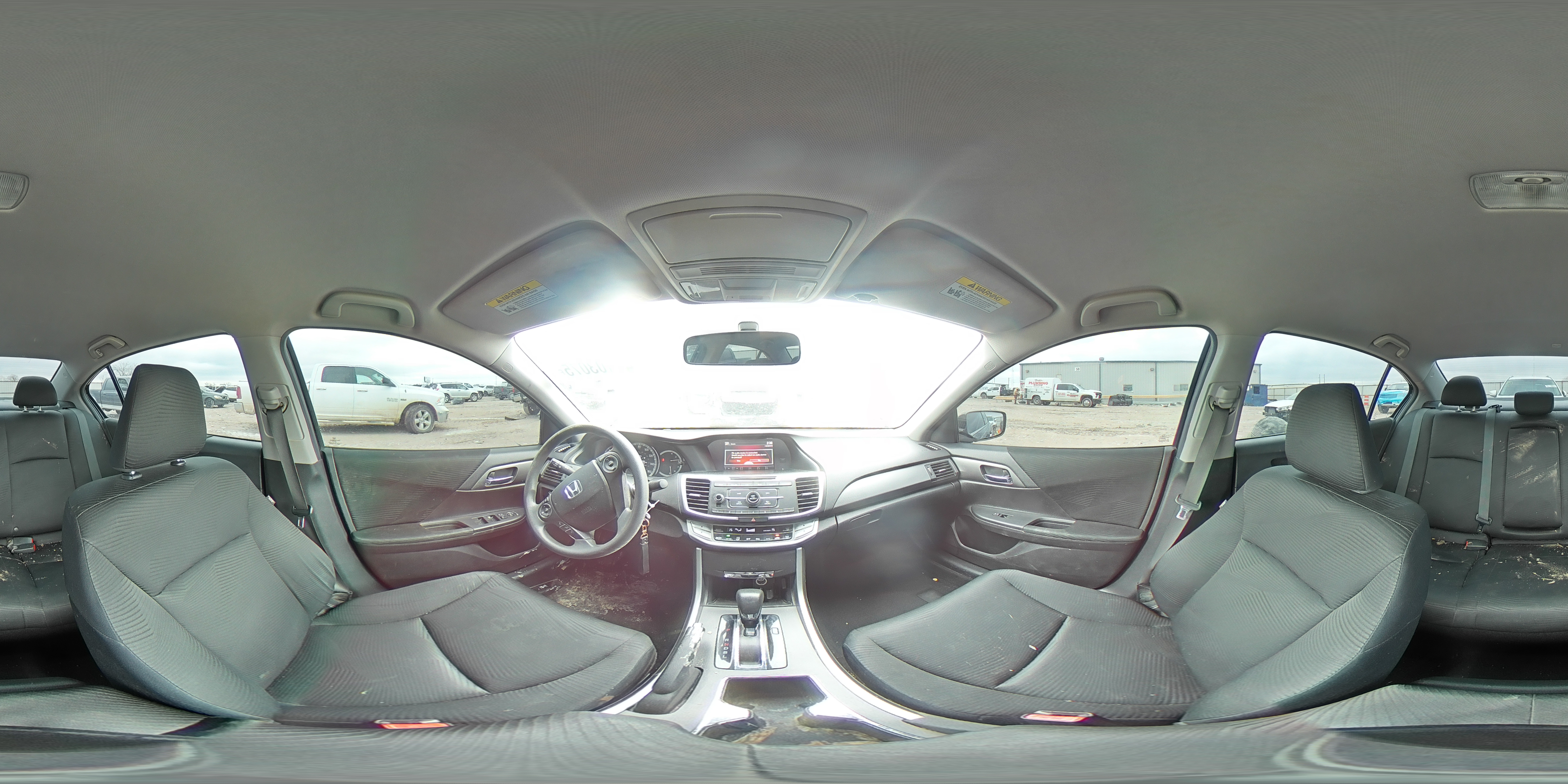 2014 Honda Accord VIN 1HGCR2F30EA239941 Copart auction photo, side / undercarriage damage thumbnail 12