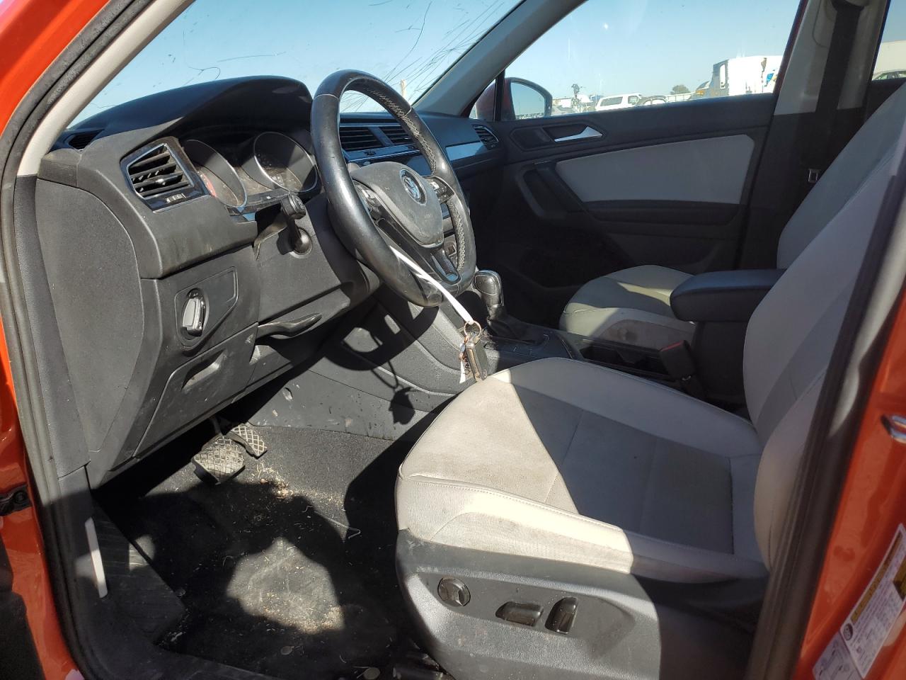 2019 Volkswagen Tiguan VIN 3VV3B7AX1KM131371 Copart auction photo, front end / side damage thumbnail 7