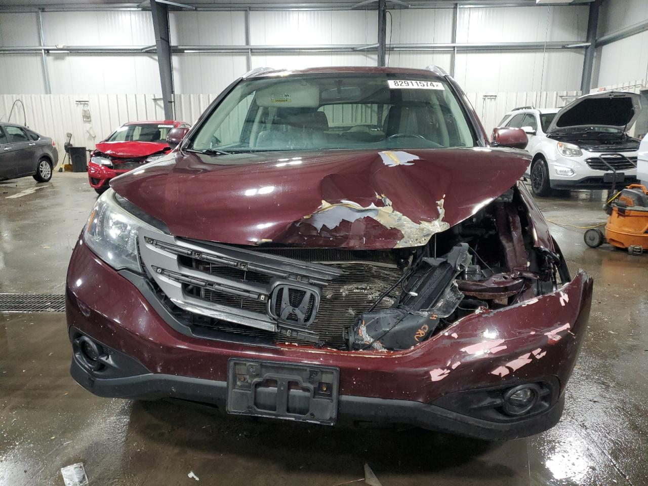 2013 Honda CR-V VIN 5J6RM4H75DL083413 Copart auction photo, front end damage thumbnail 5