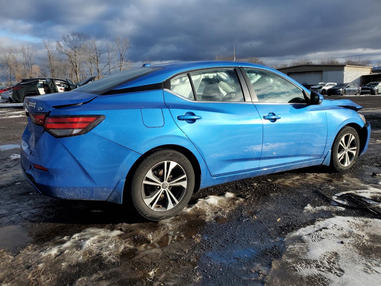 2020 Nissan Sentra VIN 3N1AB8CV4LY288459 Copart auction photo, front end / rear end damage thumbnail 3