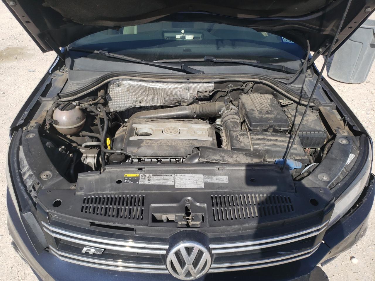 2016 Volkswagen Tiguan VIN WVGAV7AX6GW036594 Copart auction photo, front end / side damage thumbnail 13
