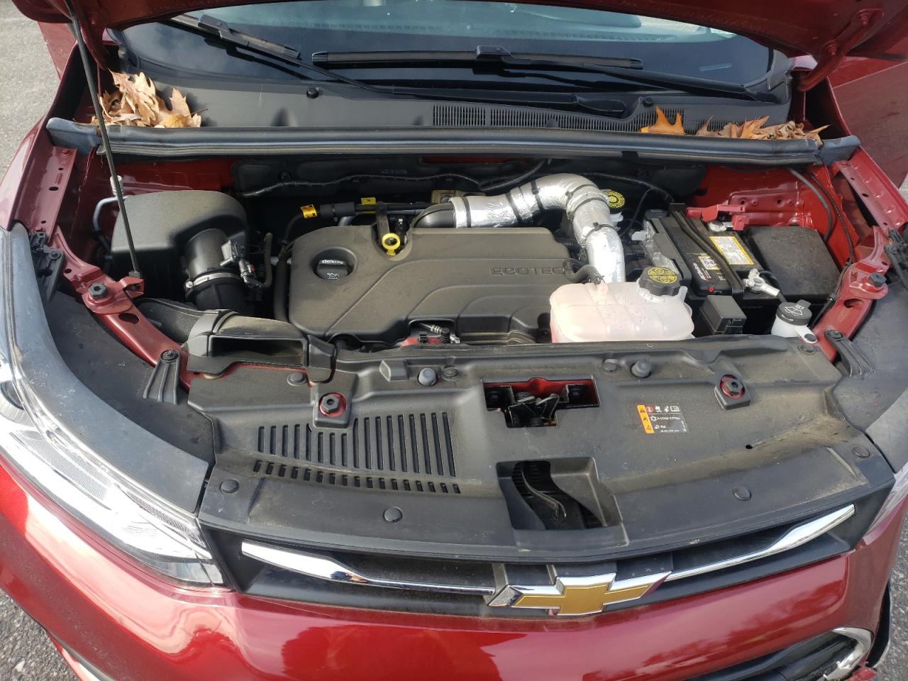 2022 Chevrolet Trax VIN KL7CJPSM7NB530705 Copart auction photo, side / front end damage thumbnail 12