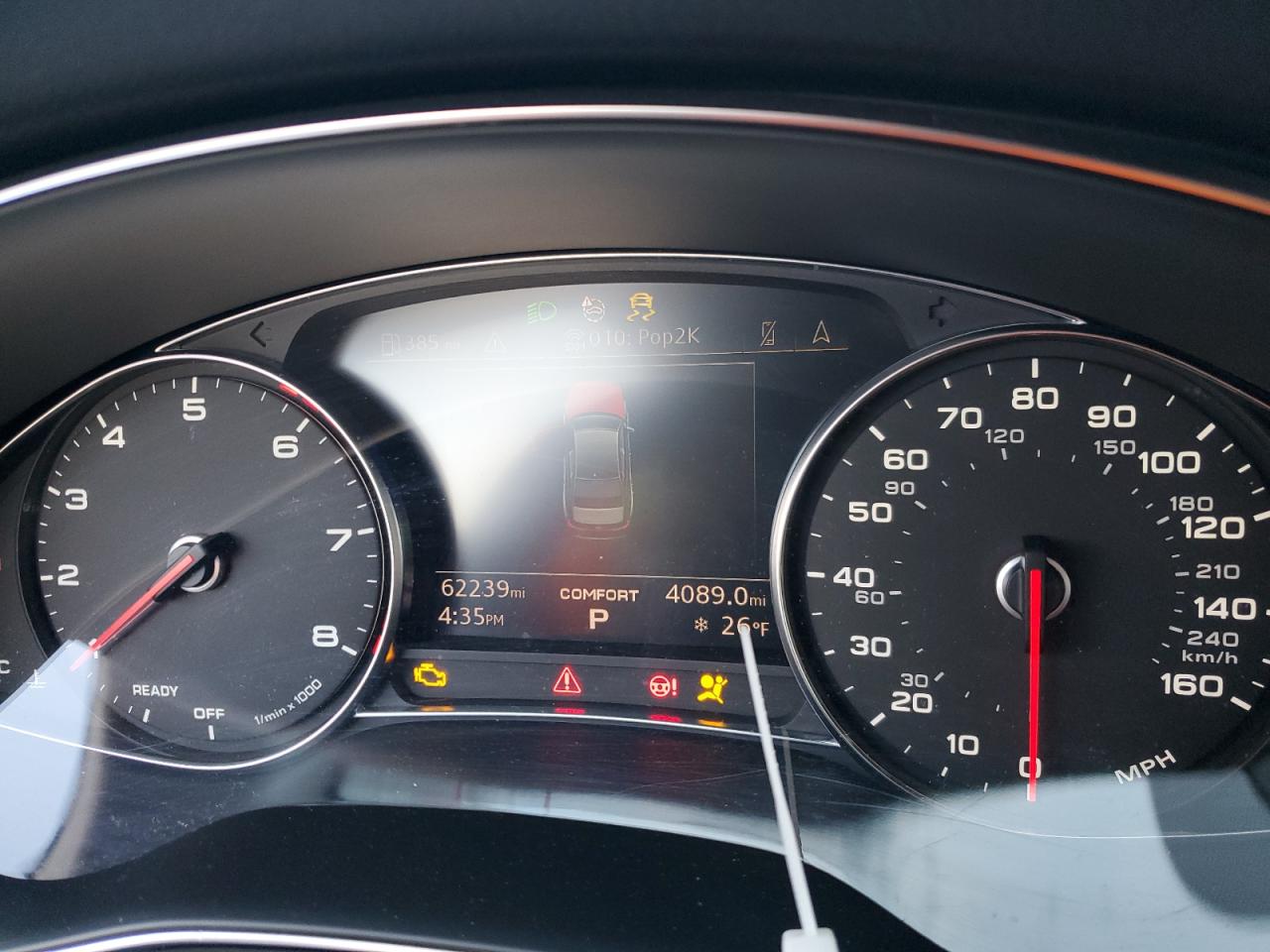 2019 Audi A6 VIN WAUK2AF28KN097369 Copart auction photo, front end / minor dent/scratches damage thumbnail 9