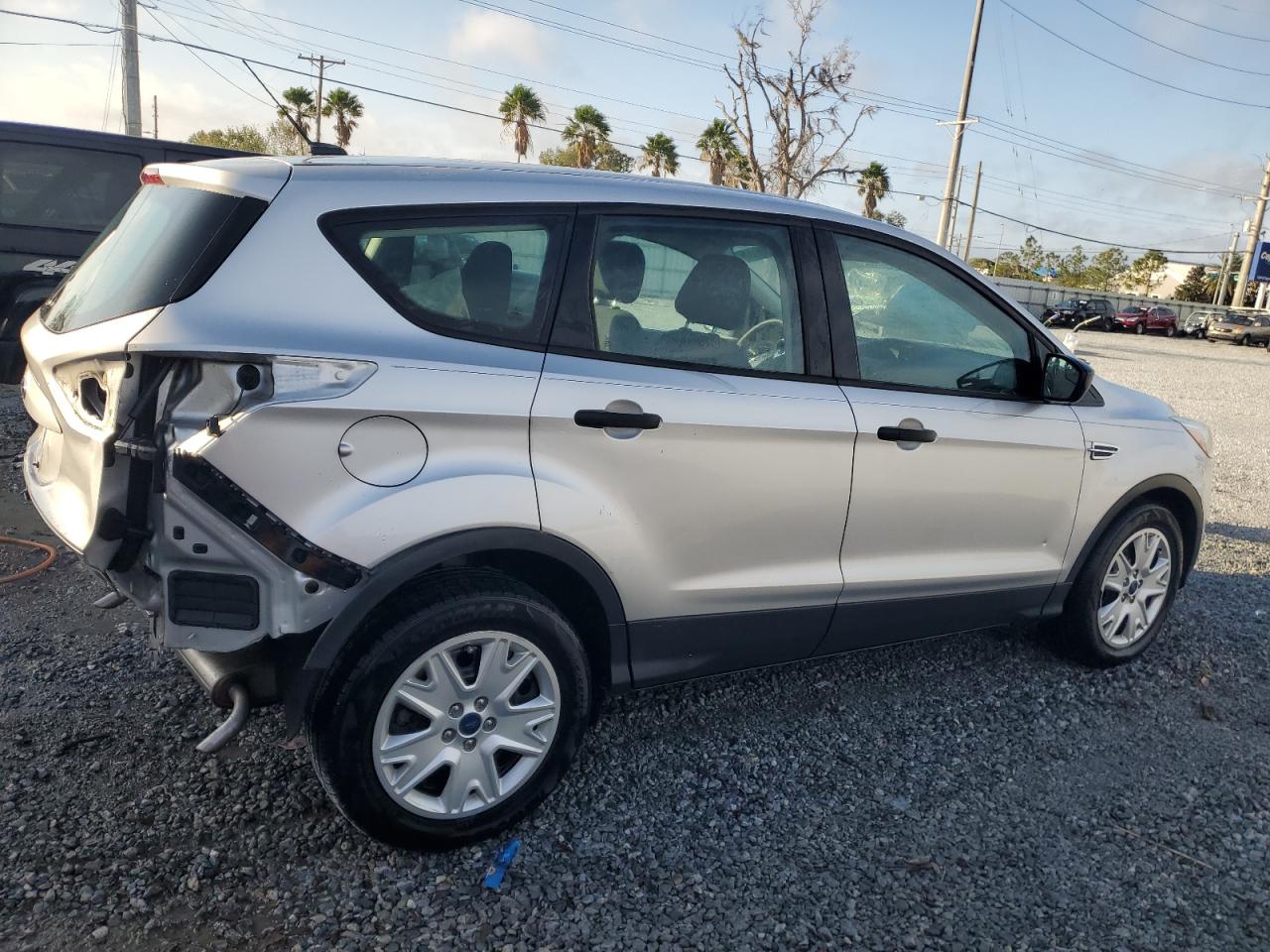 2015 Ford Escape VIN 1FMCU0F73FUC56412 Copart auction photo, rear end damage thumbnail 3
