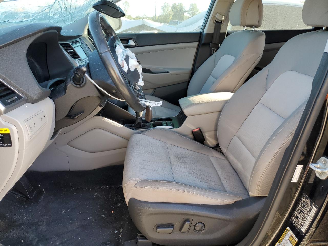2016 Hyundai Tucson VIN KM8J3CA26GU242237 Copart auction photo, all over damage thumbnail 7