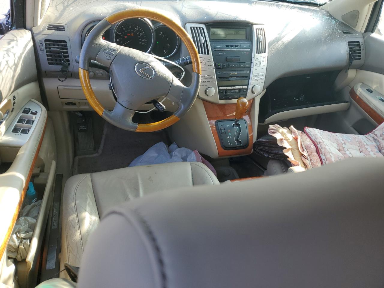 2004 Lexus RX VIN JTJGA31U140032411 Copart auction photo, all over damage thumbnail 8