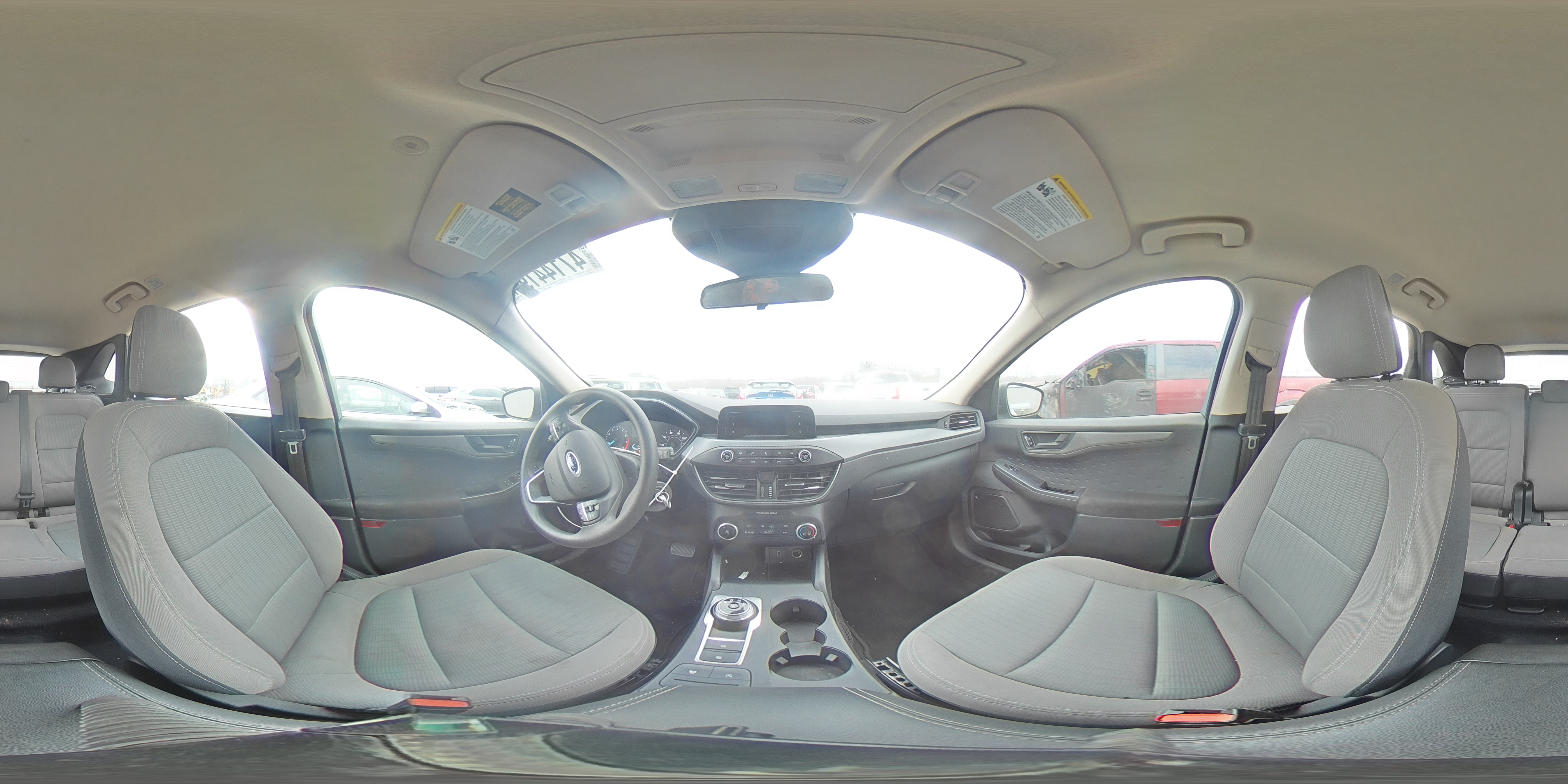 2020 Ford Escape VIN 1FMCU0F61LUB38443 Copart auction photo, front end damage thumbnail 12