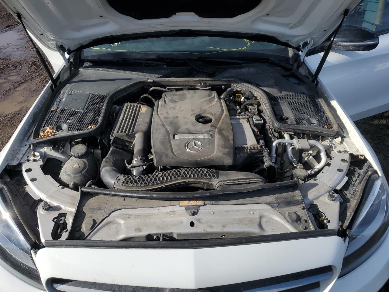 2017 Mercedes-Benz C-klasse VIN 55SWF4KB7HU218222 Copart auction photo, rear end / minor dent/scratches damage thumbnail 11