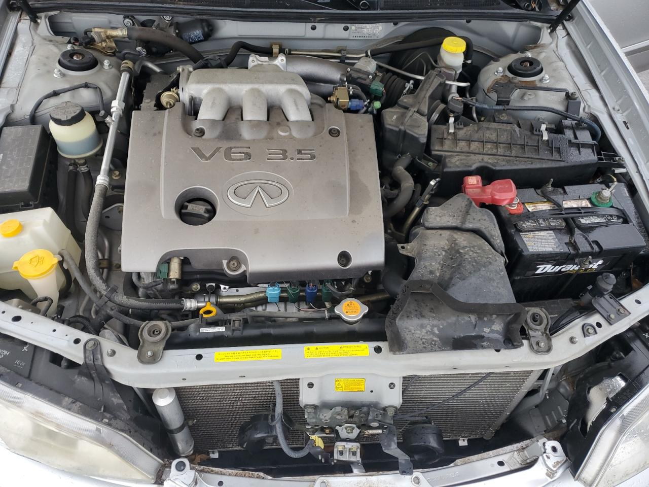 2003 Infiniti I VIN JNKDA31A23T109312 Copart auction photo, front end damage thumbnail 11