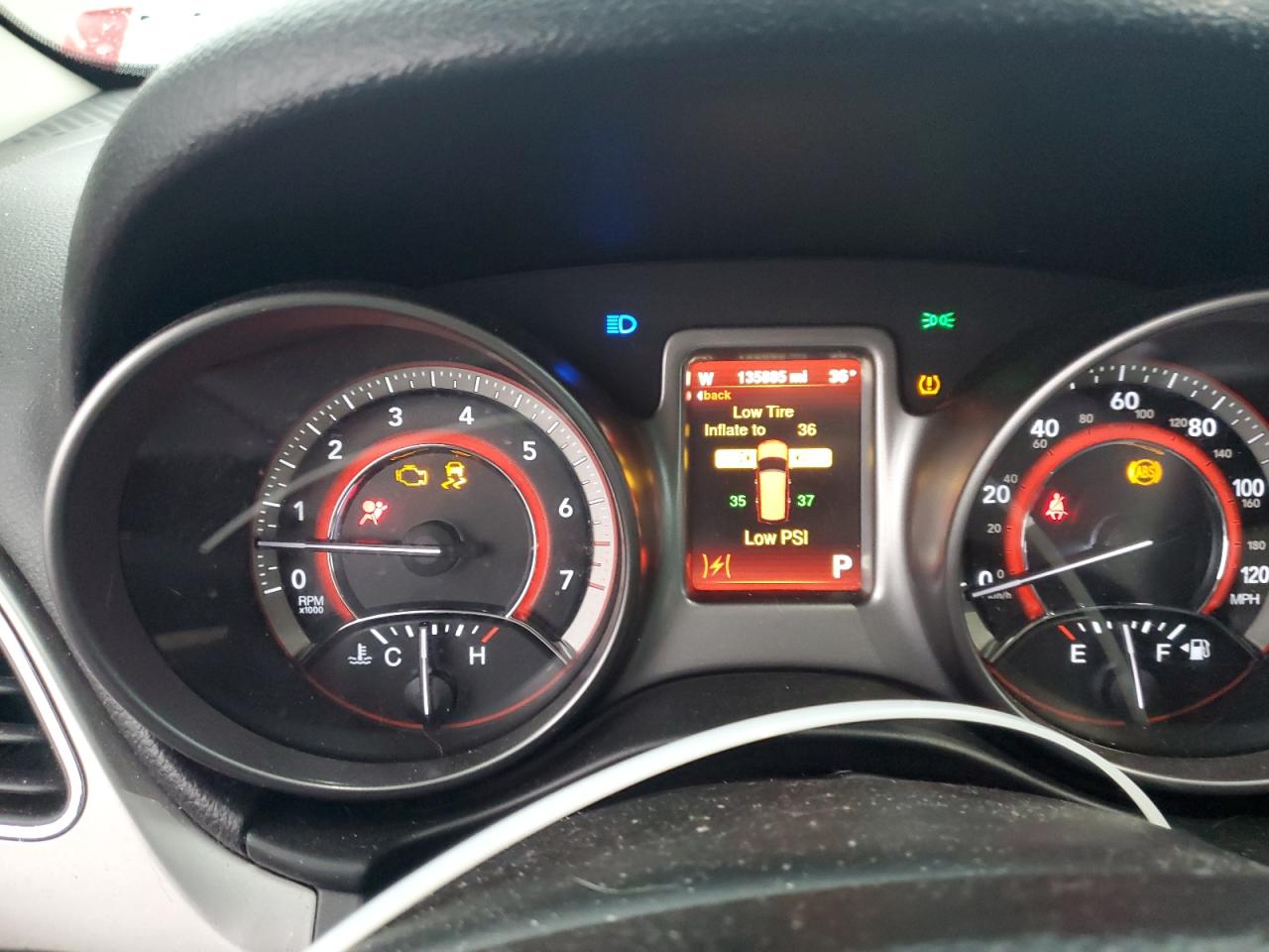 2015 Dodge Journey VIN 3C4PDCGG8FT679695 Copart auction photo, front end / side damage thumbnail 9