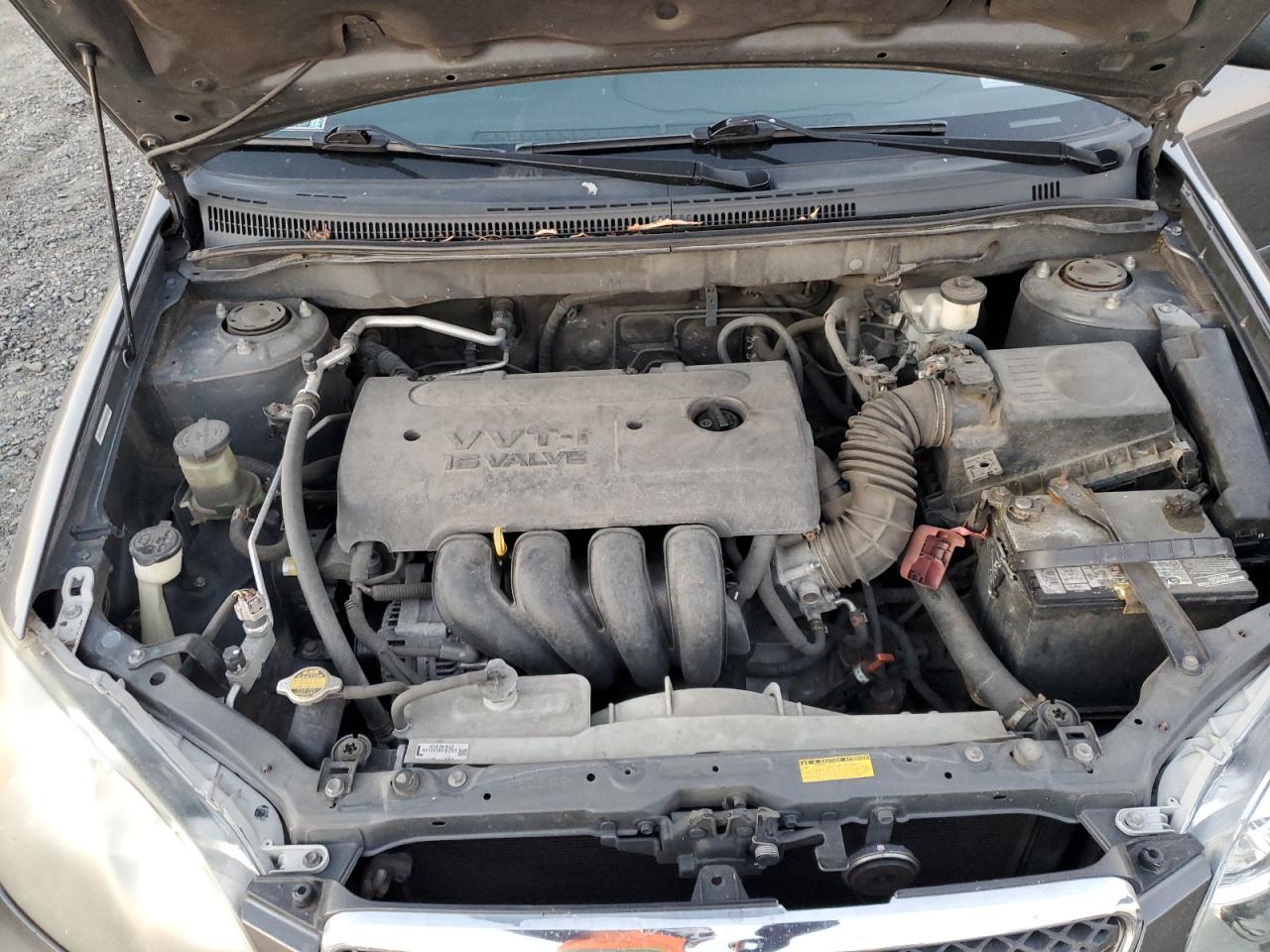 2008 Toyota Corolla VIN 1NXBR32E78Z007469 Copart auction photo, rear end damage thumbnail 11