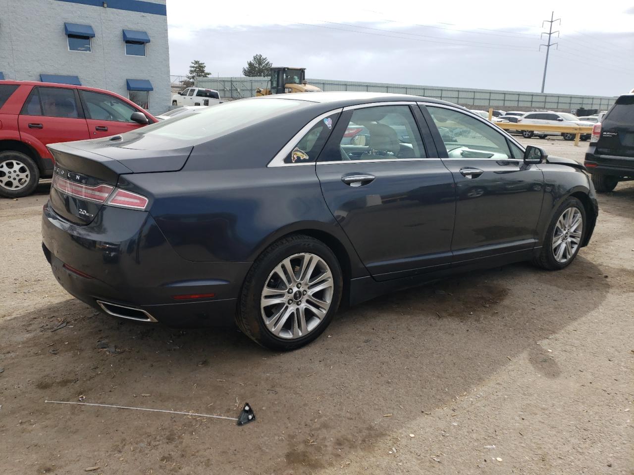 2014 Lincoln MKZ VIN 3LN6L2G94ER804483 Copart auction photo, front end damage thumbnail 3