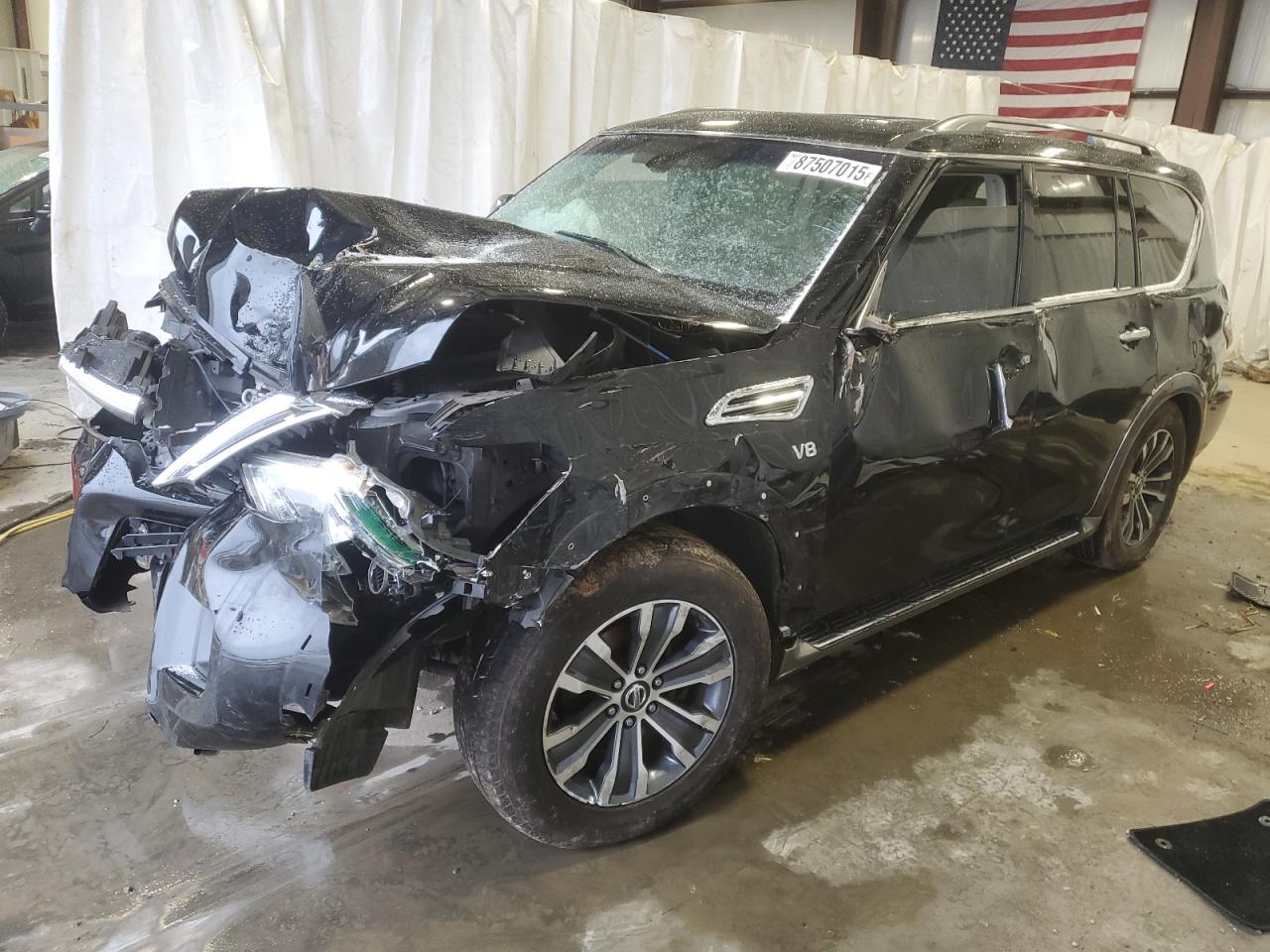 2017 Nissan Armada VIN JN8AY2ND7H9004756
