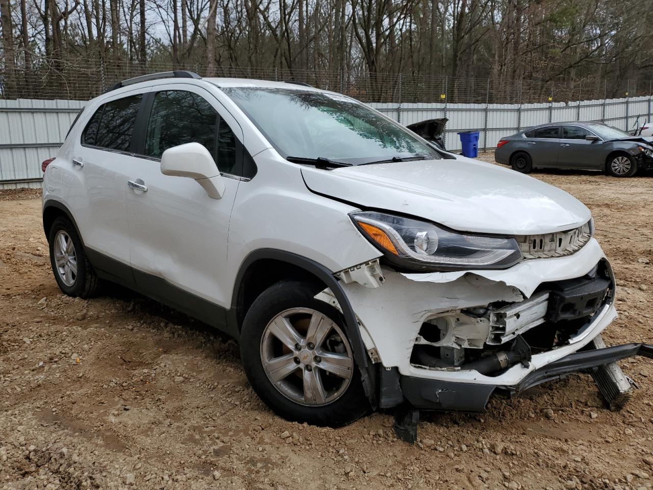 2019 Chevrolet Trax VIN KL7CJLSB5KB893961 Copart auction photo, undercarriage / front end damage thumbnail 4