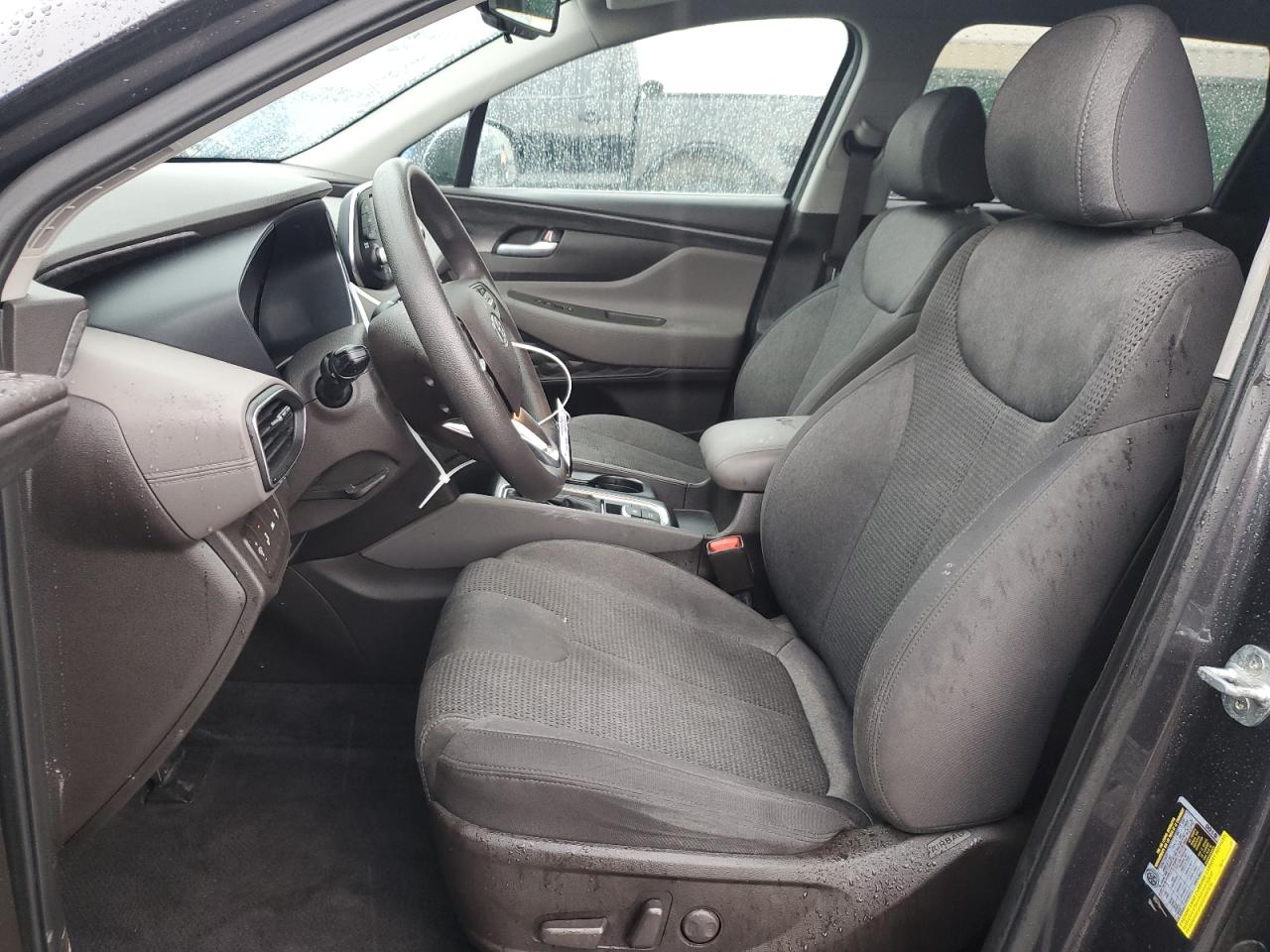 2020 Hyundai Santa Fe VIN 5NMS33AD6LH285536 Copart auction photo, rear end / side damage thumbnail 7