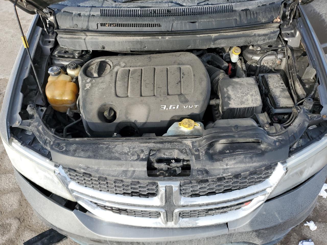 2012 Dodge Journey VIN 3C4PDCBG7CT396269 Copart auction photo, front end / side damage thumbnail 13