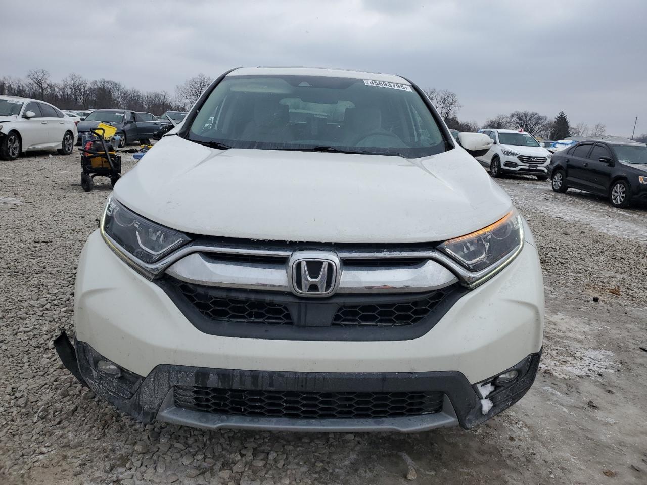 2017 Honda CR-V VIN 5J6RW2H5XHL041824 Copart auction photo, side / front end damage thumbnail 5
