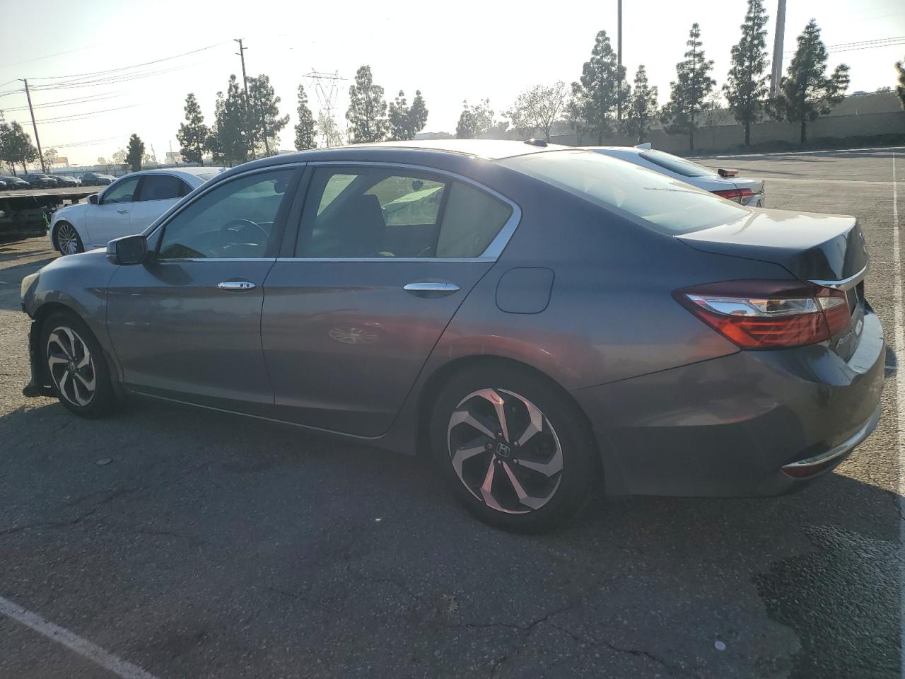 2017 Honda Accord VIN 1HGCR2F7XHA090848 Copart auction photo, front end / side damage thumbnail 2