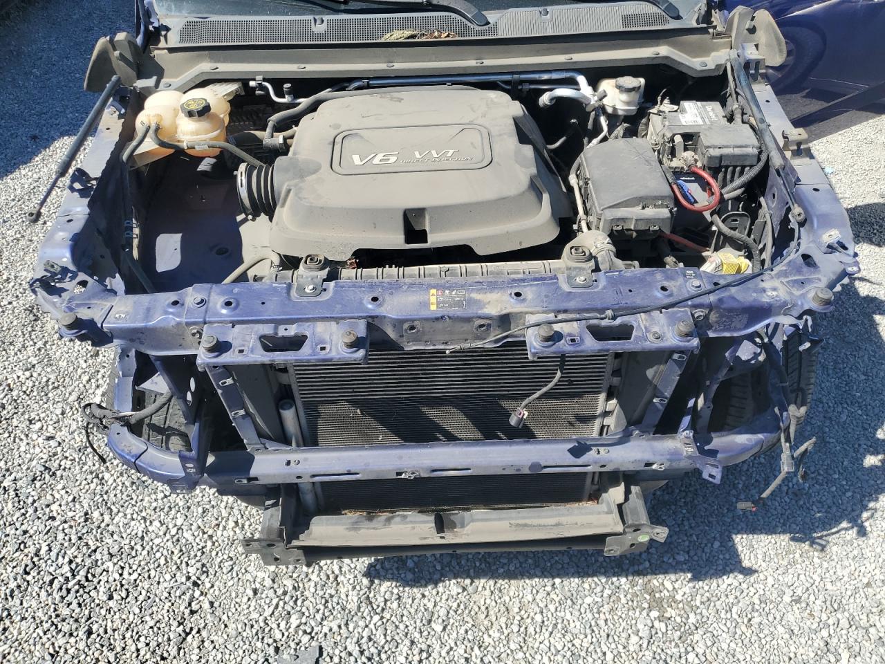2016 Chevrolet Colorado VIN 1GCGSCE30G1101900 Copart auction photo, front end / side damage thumbnail 11