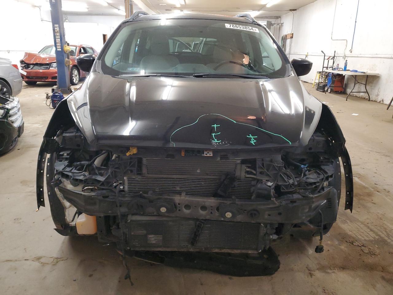 2018 Ford Escape VIN 1FMCU9HD3JUA09973 Copart auction photo, front end damage thumbnail 5