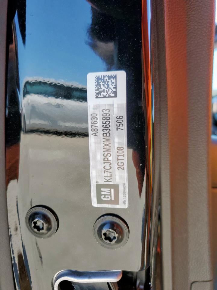 2021 Chevrolet Trax VIN KL7CJPSMXMB365893 Copart auction photo, front end damage thumbnail 14