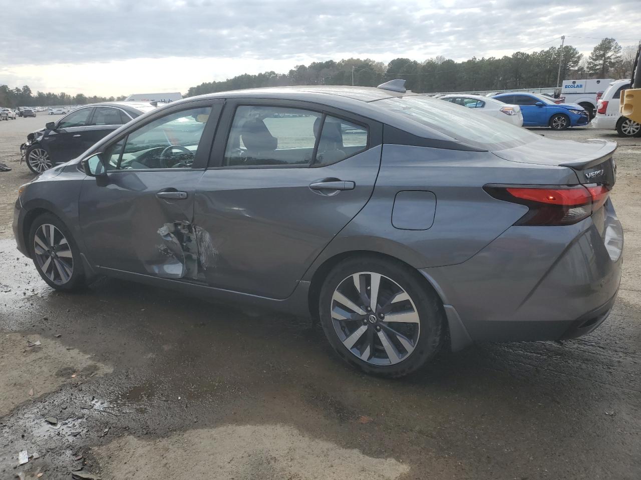 2021 Nissan Versa VIN 3N1CN8FV4ML816799 Copart auction photo, side damage thumbnail 2