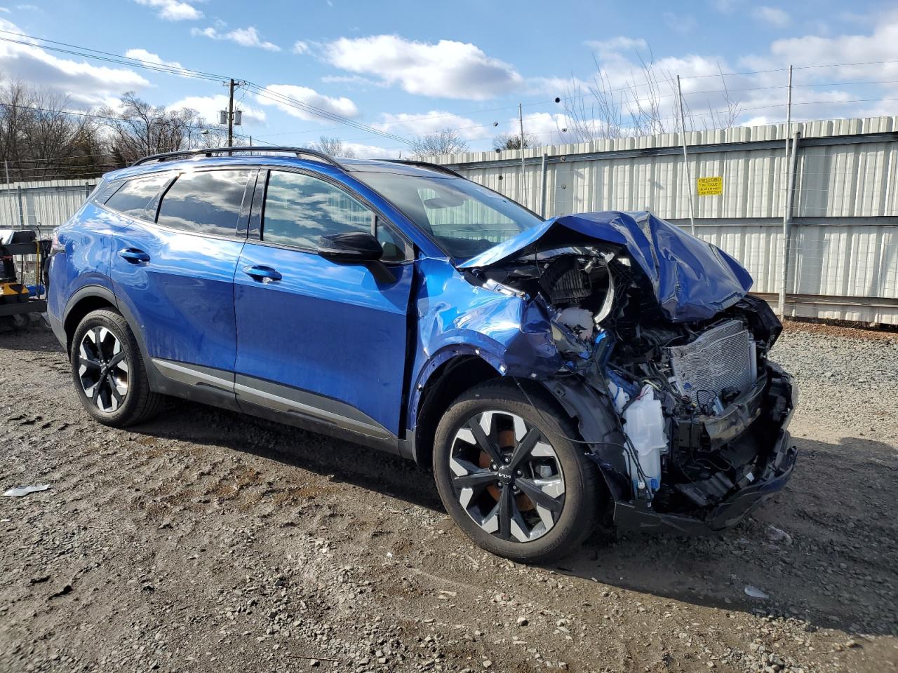 2024 KIA Sportage VIN 5XYK6CDF0RG190364 Copart auction photo, front end damage thumbnail 4