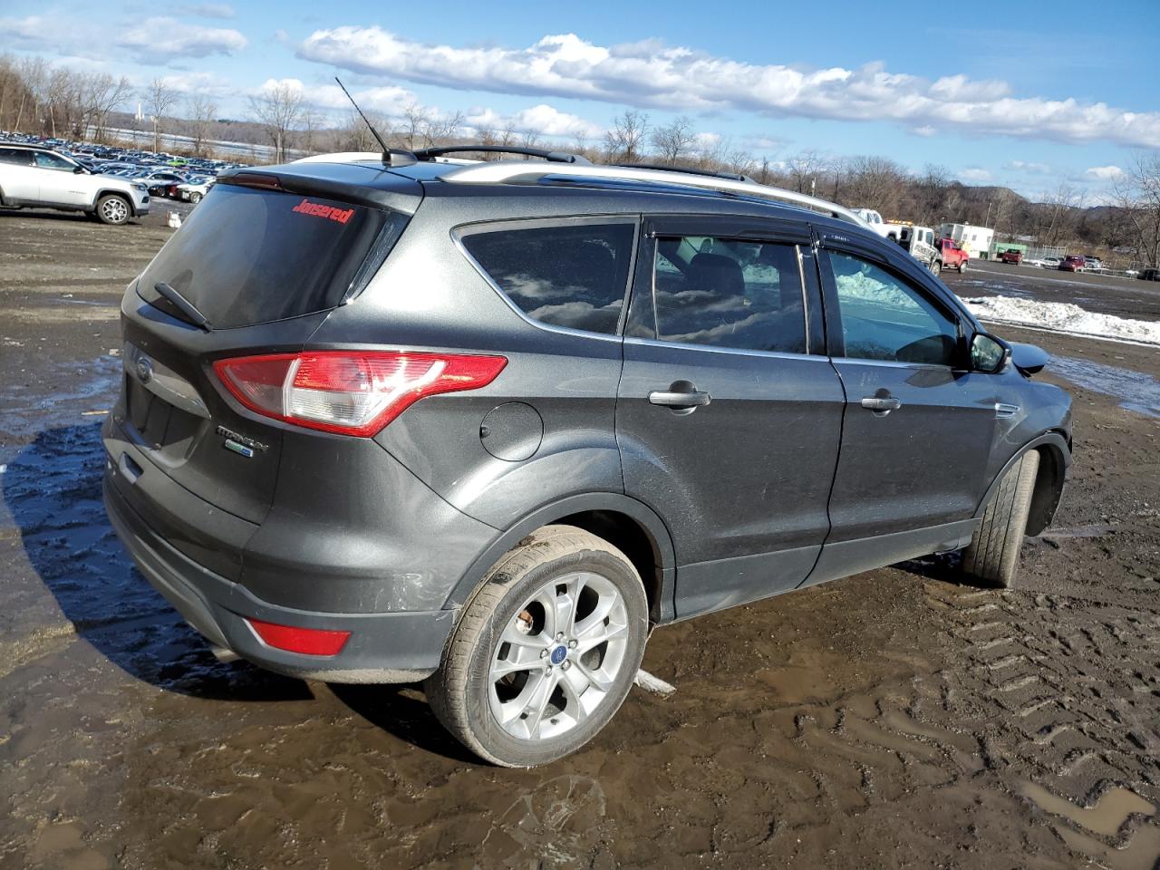 2016 Ford Escape VIN 1FMCU9J9XGUB18803 Copart auction photo, front end / minor dent/scratches damage thumbnail 3