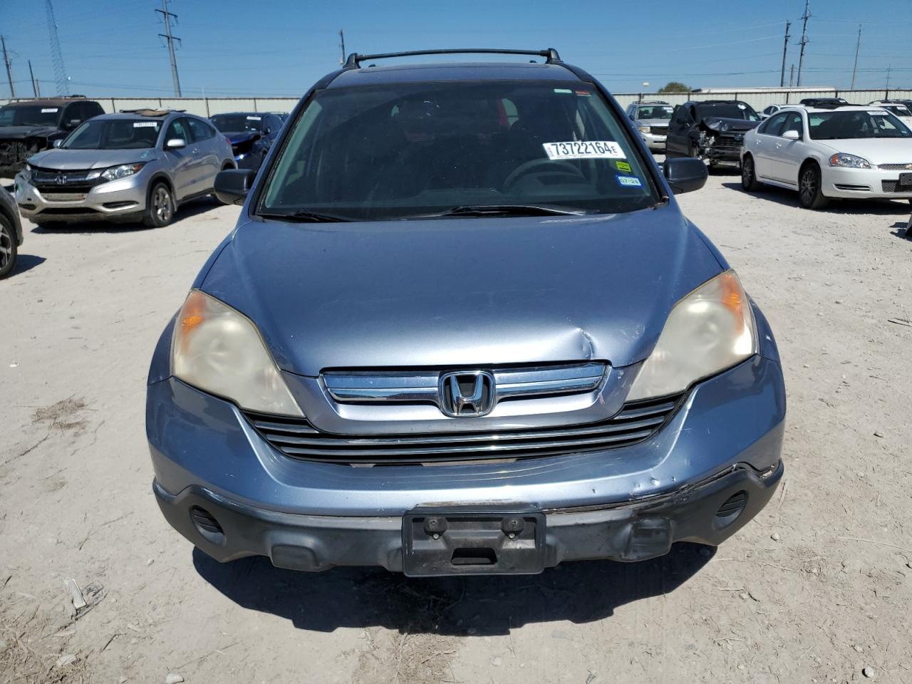 2008 Honda CR-V VIN JHLRE385X8C006282 Copart auction photo, front end damage thumbnail 5