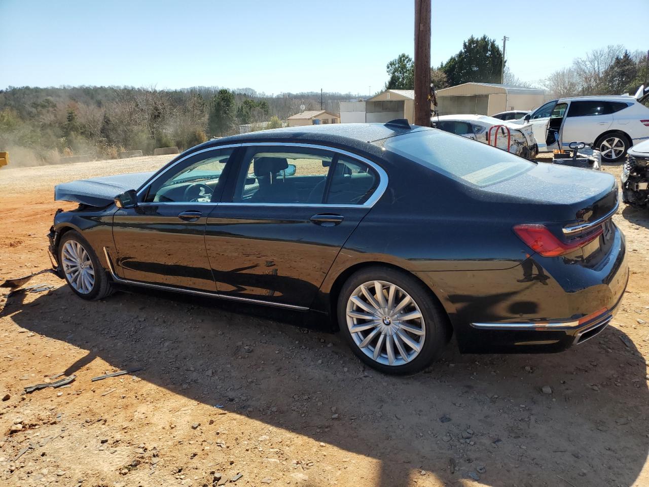 2020 BMW 7er VIN WBA7T2C07LCD79725 Copart auction photo, front end damage thumbnail 2