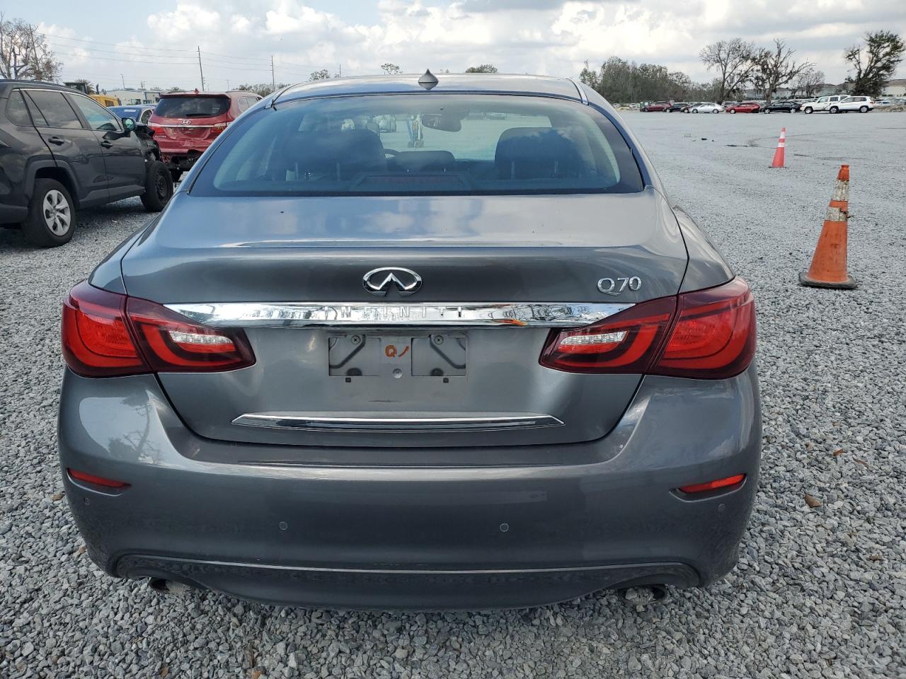 2017 Infiniti Q70 VIN JN1BY1AP1HM741140 Copart auction photo, front end damage thumbnail 6