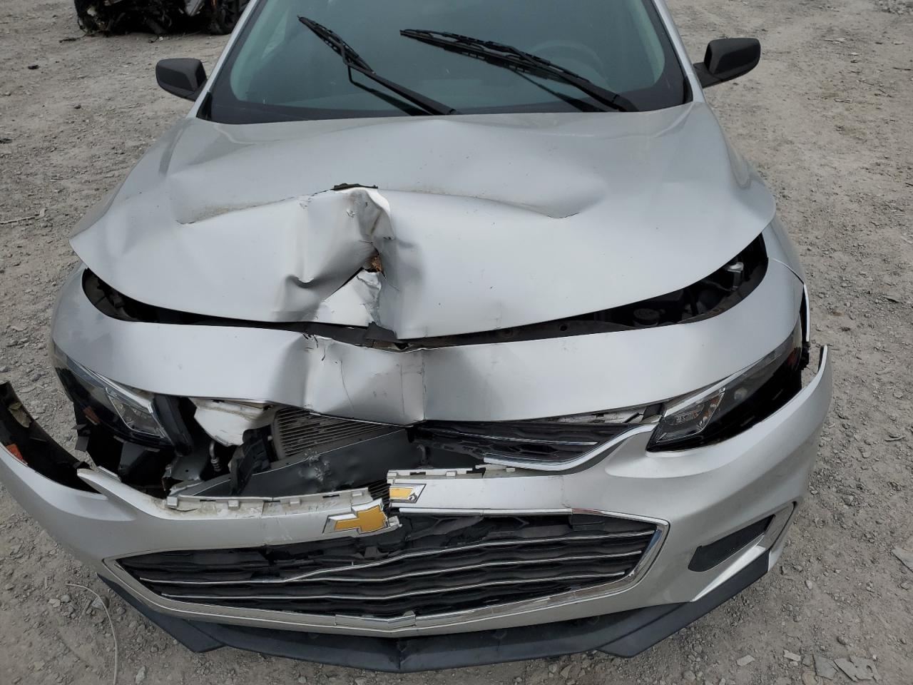 2018 Chevrolet Malibu VIN 1G1ZB5ST3JF255545 Copart auction photo, front end / undercarriage damage thumbnail 13