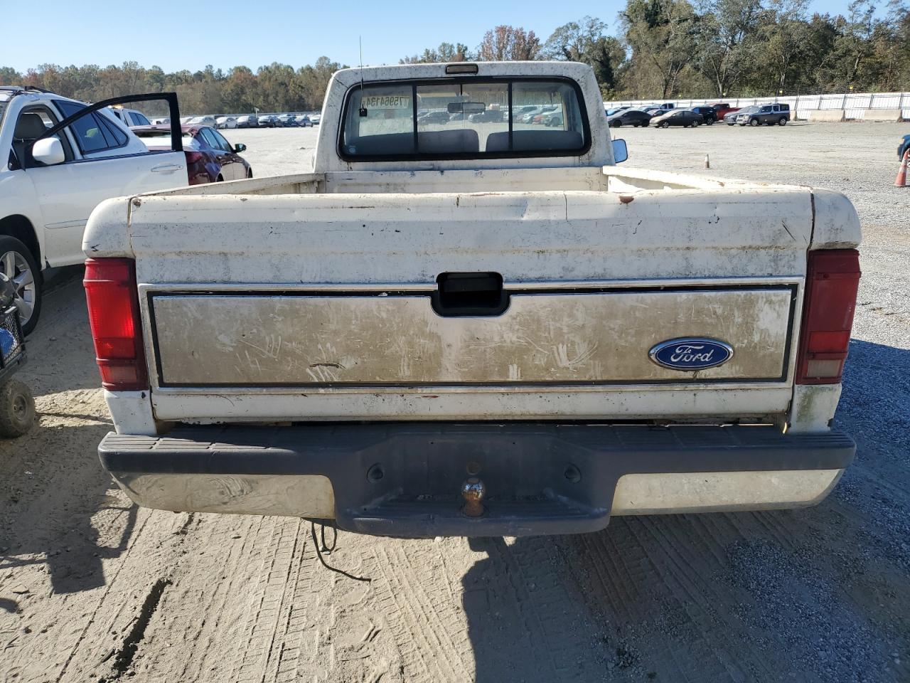 1990 Ford Ranger VIN 1FTCR10A8LUB55801 Copart auction photo, front end / mechanical damage thumbnail 6