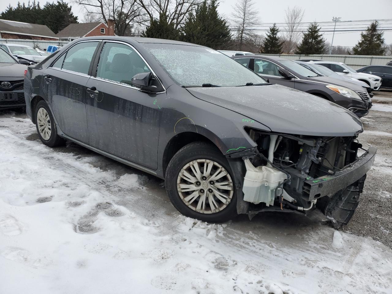 2012 Toyota Camry VIN 4T4BF1FK1CR220834 Copart auction photo, front end / minor dent/scratches damage thumbnail 4