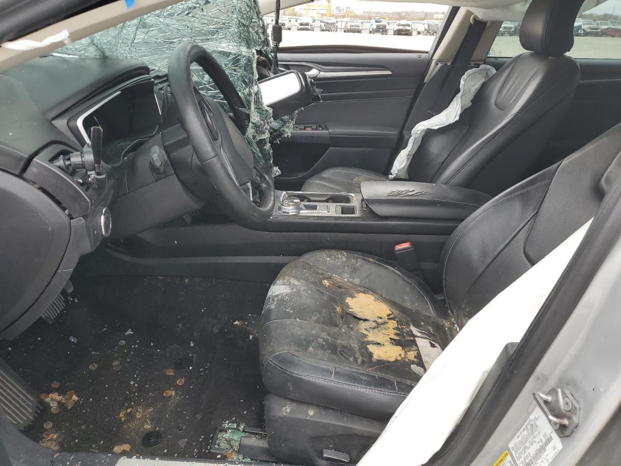 2019 Ford Fusion VIN 3FA6P0D93KR184471 Copart auction photo, all over / mechanical damage thumbnail 7