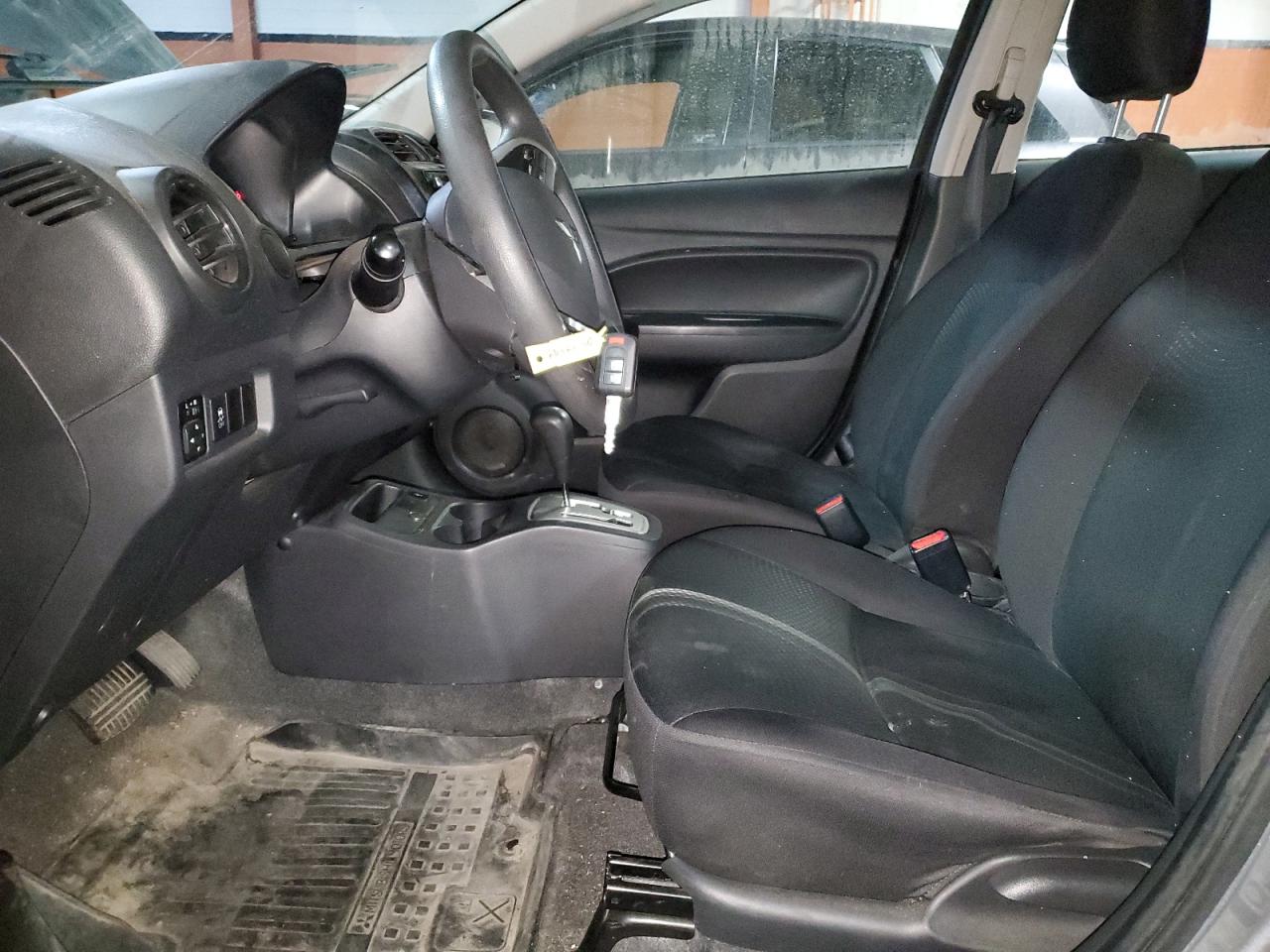 2019 Mitsubishi Mirage VIN ML32F3FJ0KHF07080 Copart auction photo, hail / minor dent/scratches damage thumbnail 7