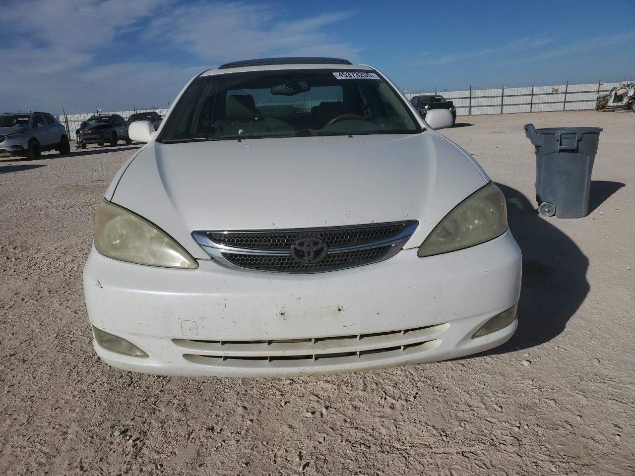 2004 Toyota Camry VIN JTDBE32K140261945 Copart auction photo, rear end damage thumbnail 5