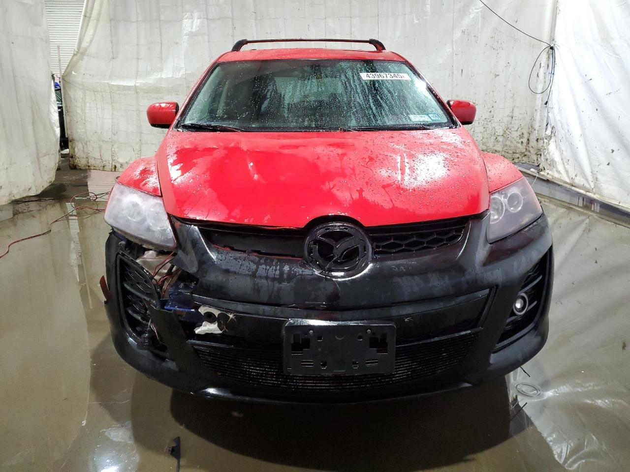 2010 Mazda CX-7 VIN JM3ER2WM0A0343854 Copart auction photo, front end / rear end damage thumbnail 5