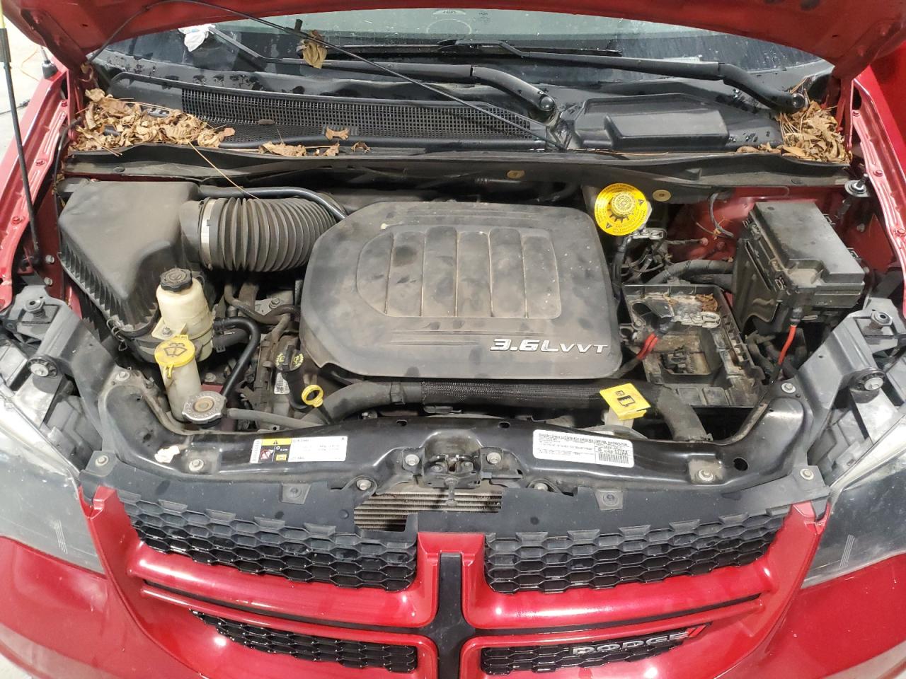 2015 Dodge Caravan VIN 2C4RDGEG4FR567093 Copart auction photo, minor dent/scratches damage thumbnail 12